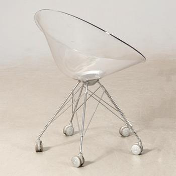 Philippe Starck, kontorsstol, "Eros", Kartell, Italien, 1900-talets senare hälft.