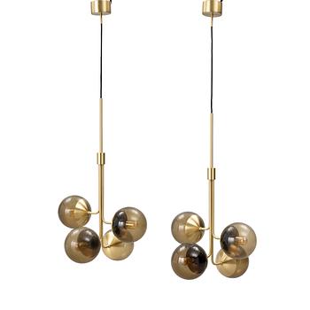 Niclas Hoflin, a pair of 'Lord Bouquet' ceiling lamps, Rubn.