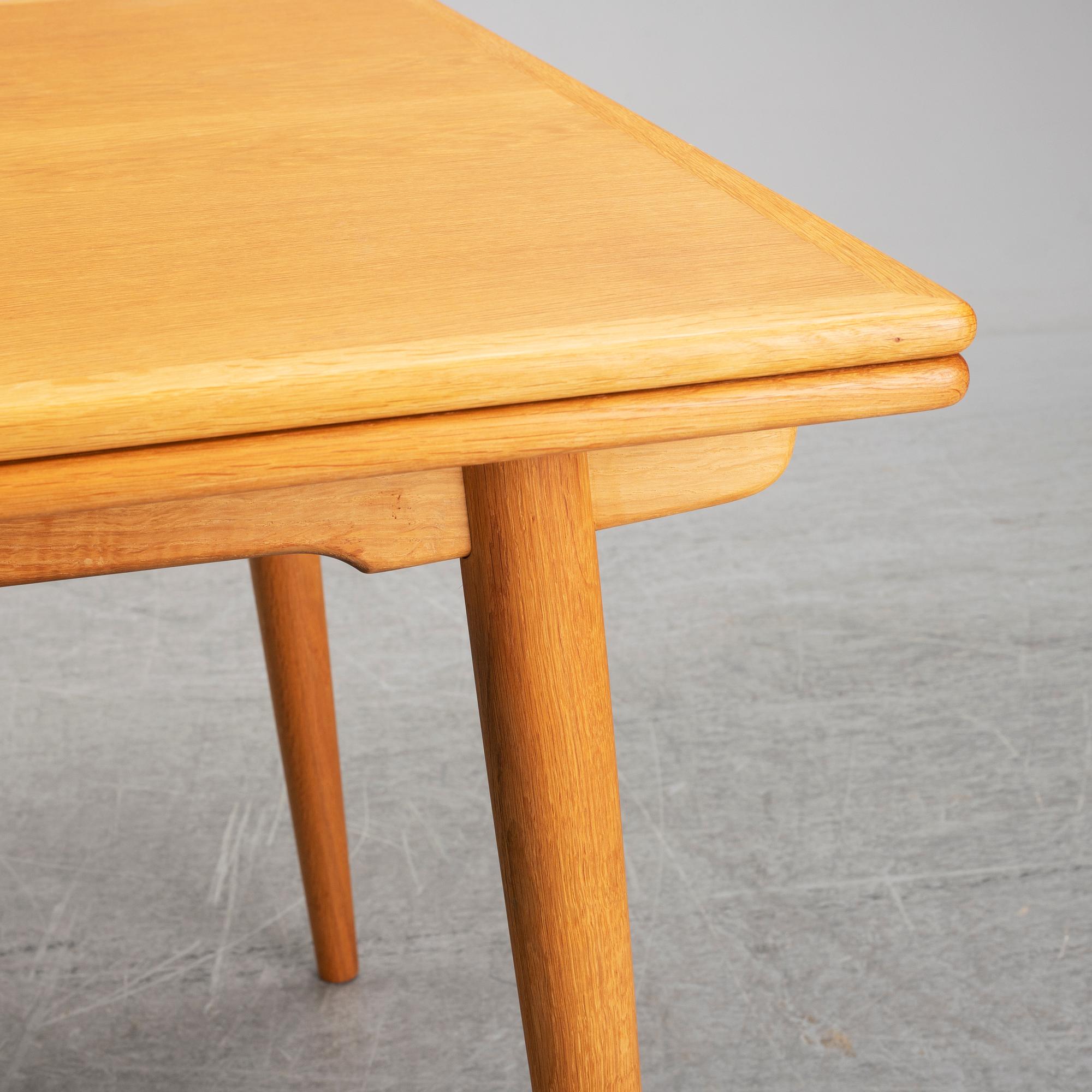 HANS J WEGNER, a model 'AT-312' table, Andreas Tuck, Denmark.