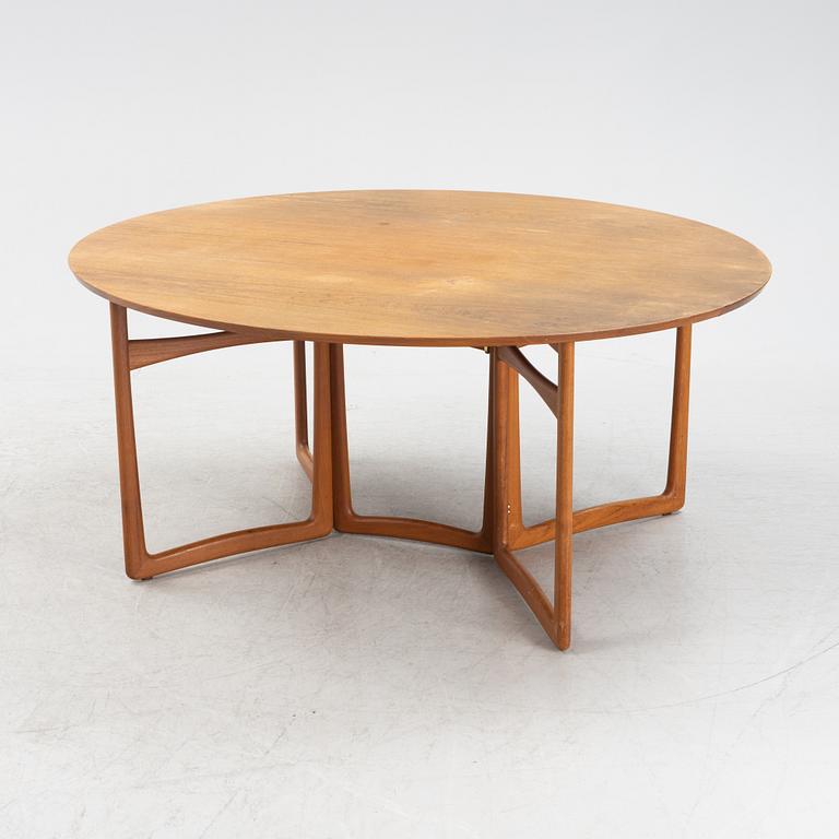 PEter Hvidt & Orla Mølgaard Nielsen, a teak dining table, France & Son, Denmark, mid 20th century.