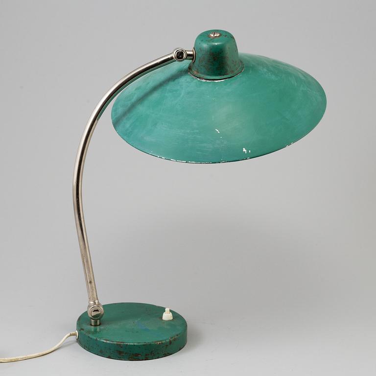 a desk lamp, 1930s.