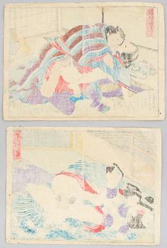 Unidentified artist, Shunga motif.