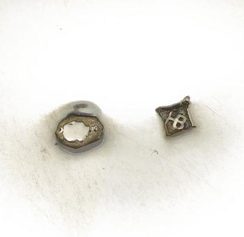 SKRIN, silver, sannolikt Österrike, nyrokoko, 1800-talets andra hälft. V ca 440 g.