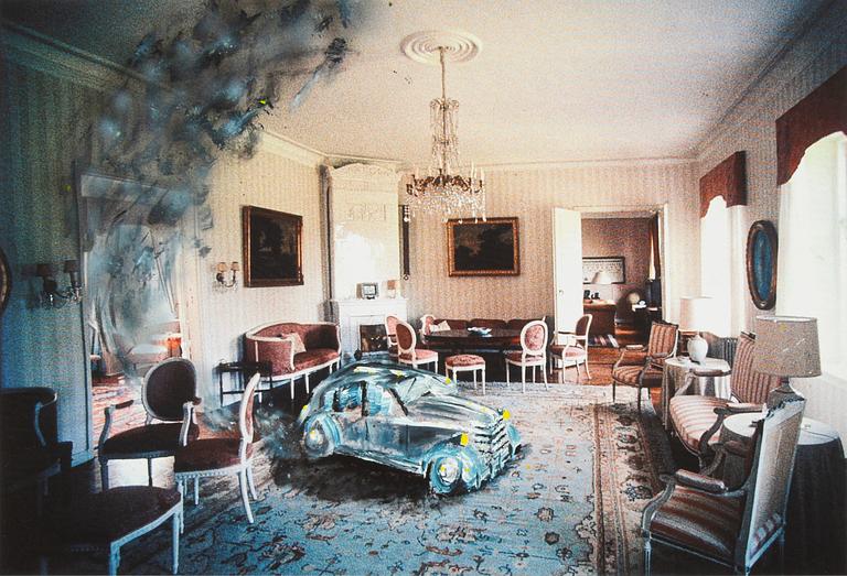 Carl Johan De Geer, pigmentprint, signerad 1/50.