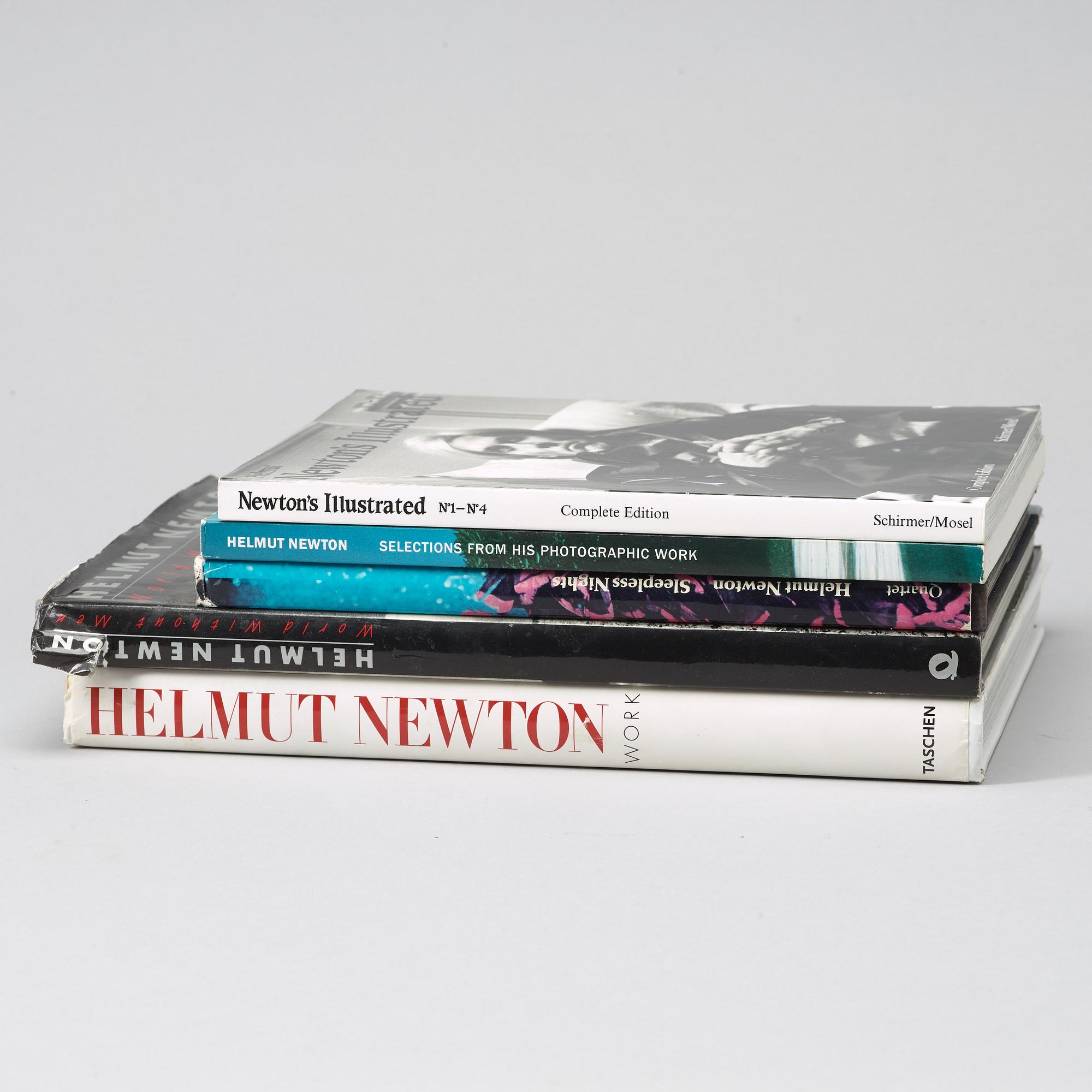 Photo books, 5, Helmut Newton. - Bukowskis