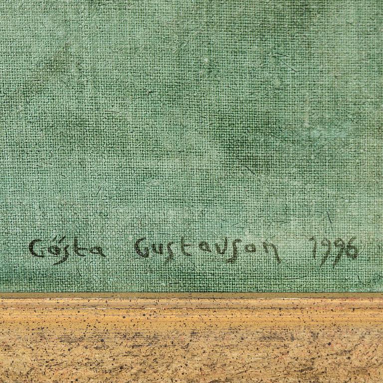 Gösta Gustavson, Vy över Gamla Stan och Slussen, Stockholm.