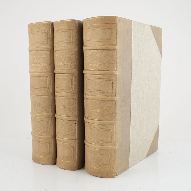 Bibliofilupplagan av von Wright: Svenska fåglar.