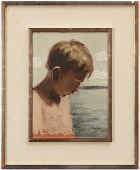 Akke Kumlien, Translation: "Boy by the sea".