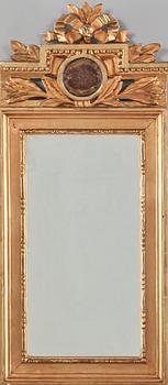 SPEGEL, gustaviansk, omkring 1800.