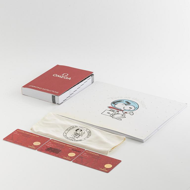 Omega, Speedmaster, Moonwatch, Professional, "Silver snoopy award" 50th Anniversary, ca 2023.