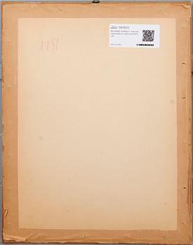 EDUARD WIIRALT, träsnitt, signerad och daterad 1933.