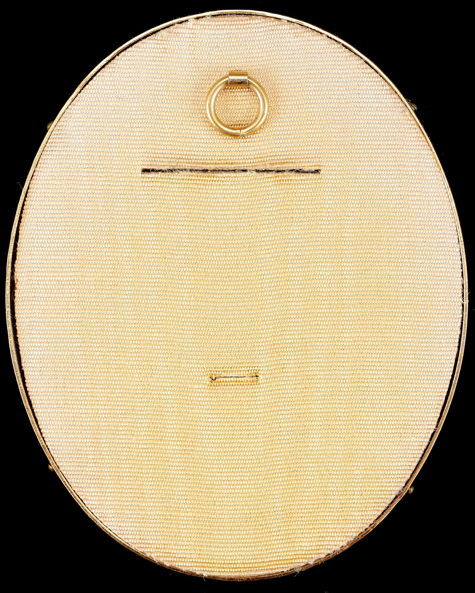 ANTON ULRIK BERNDES, tillskriven, miniatyrmålning, osign.