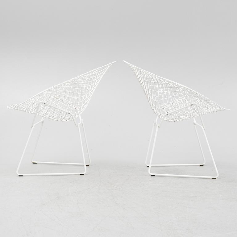 Harry Bertoia, "Diamond chair", 1 par, Knoll, 2000-tal.
