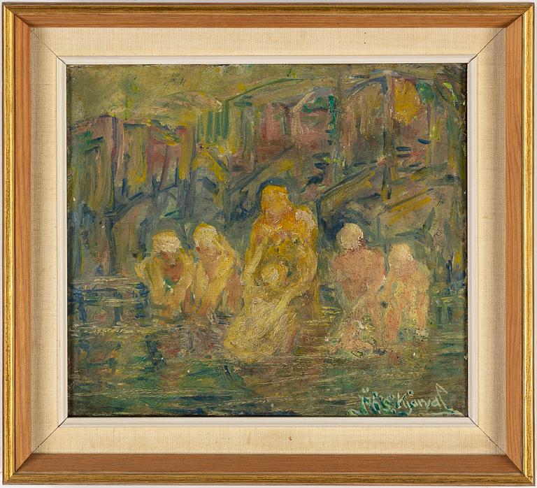Johannes Sveinsson Kjarval, oil on canvas, signed.
