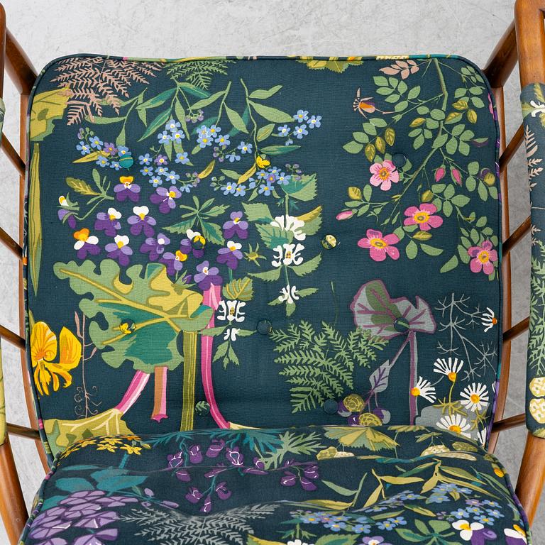 Kerstin Hörlin-Holmquist, armchairs a pair, "Skrindan", OPE-Möbler, second half of the 20th century.