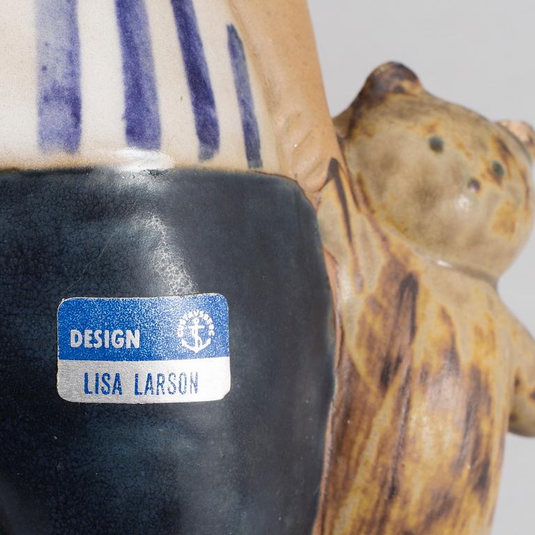 Lisa Larsson, 2 pieces, figurines, pottery, from the series "Larson kids.".