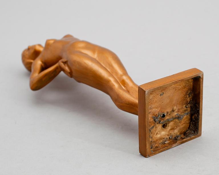 CARIN NILSON, skulptur, brons, signerad, 1930-tal.