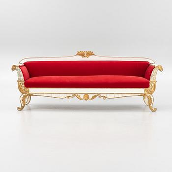 Soffa, Senempire, 1800-talets mitt.