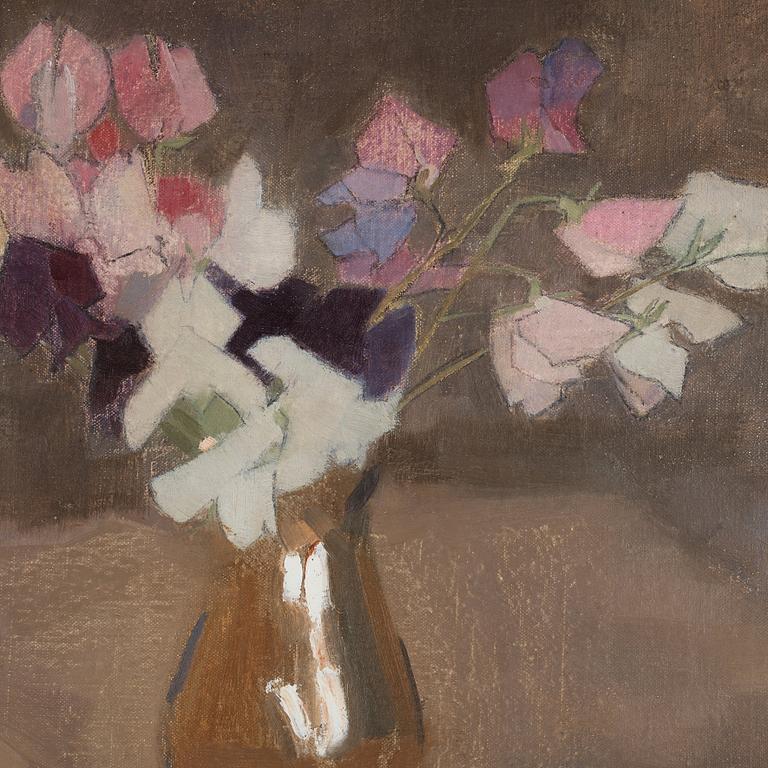 Helene Schjerfbeck, "Luktärter" (Sweet Peas).