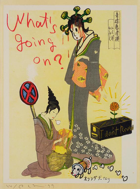 Yoshitomo Nara, ”What’s Going On”.