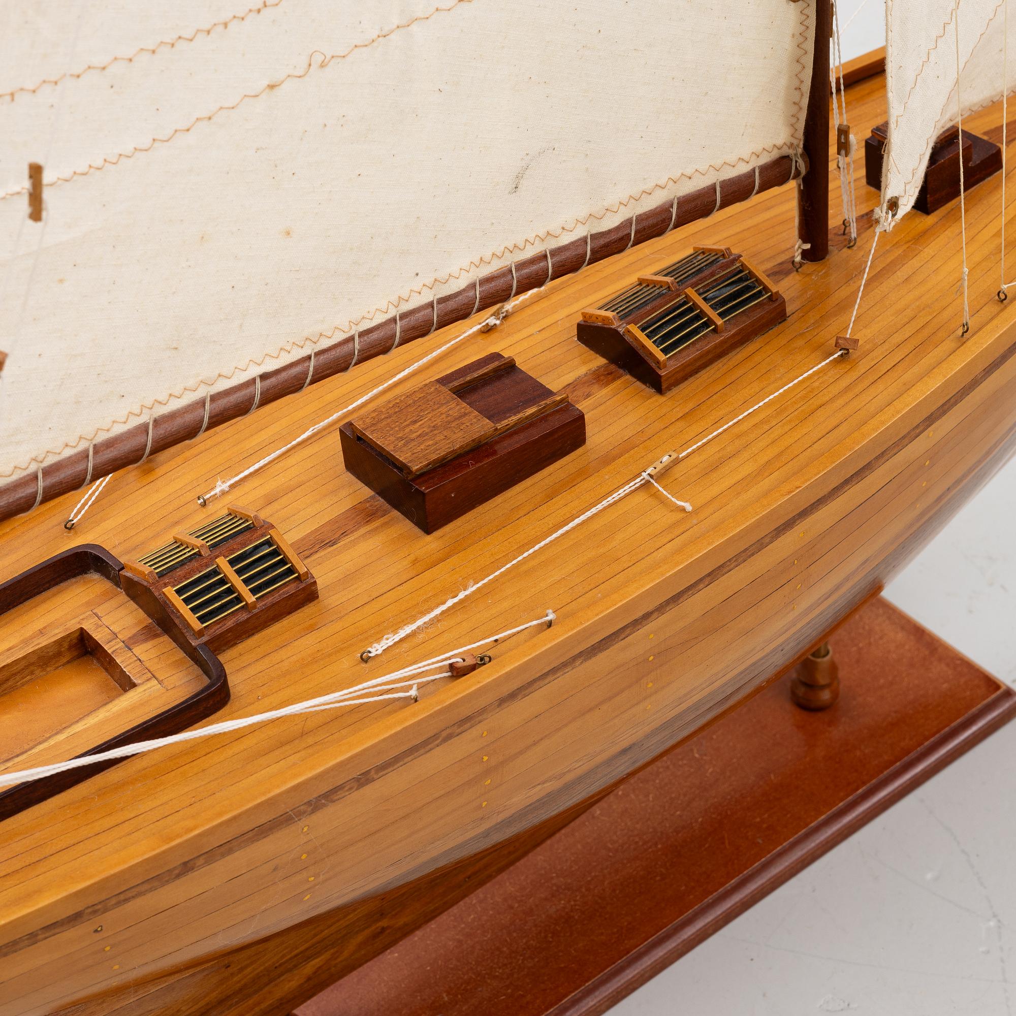 Båtmodell, 2000-tal.