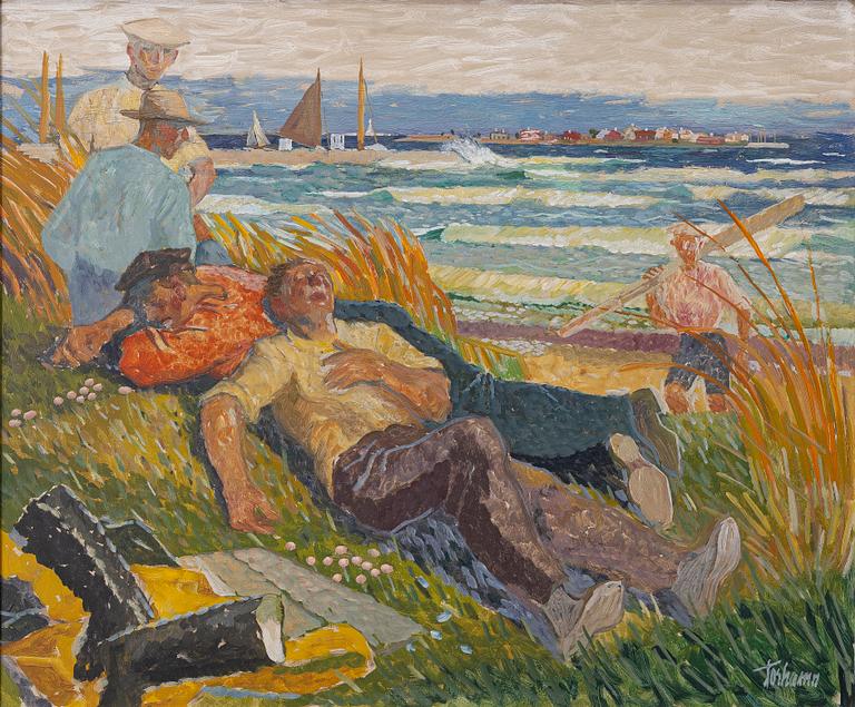 Gunnar Torhamn, Fisherman.