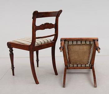 STOLAR, 5 st (3+2), senempire, 1800-talets mitt.