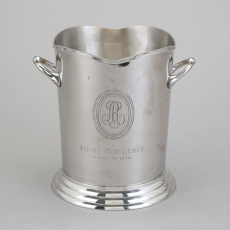 CHAMPAGNEKYLARE, nysilver. Louis Roederer, 2000-tal.