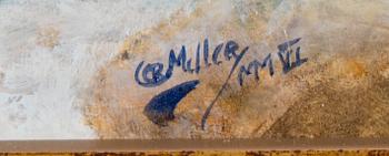REIJO MELLER, olja på masonit, signerad och daterad MMVI.