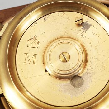 A circa 1900 two-day marine chronometer marked H. R. Ekegren and Conrad Wiegand.