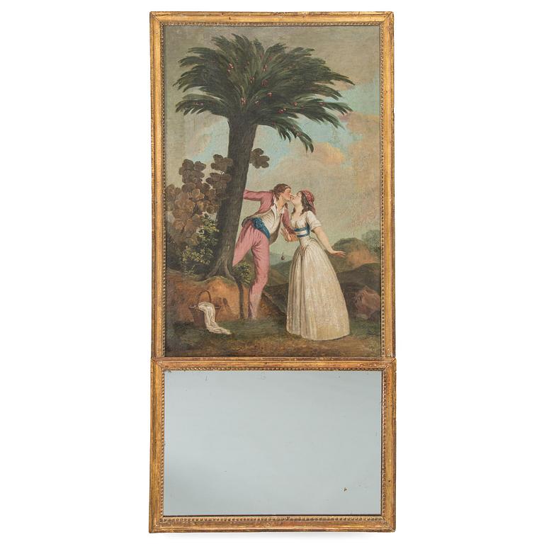 Seinäpaneeli, Ranska, noin 1800-luku.