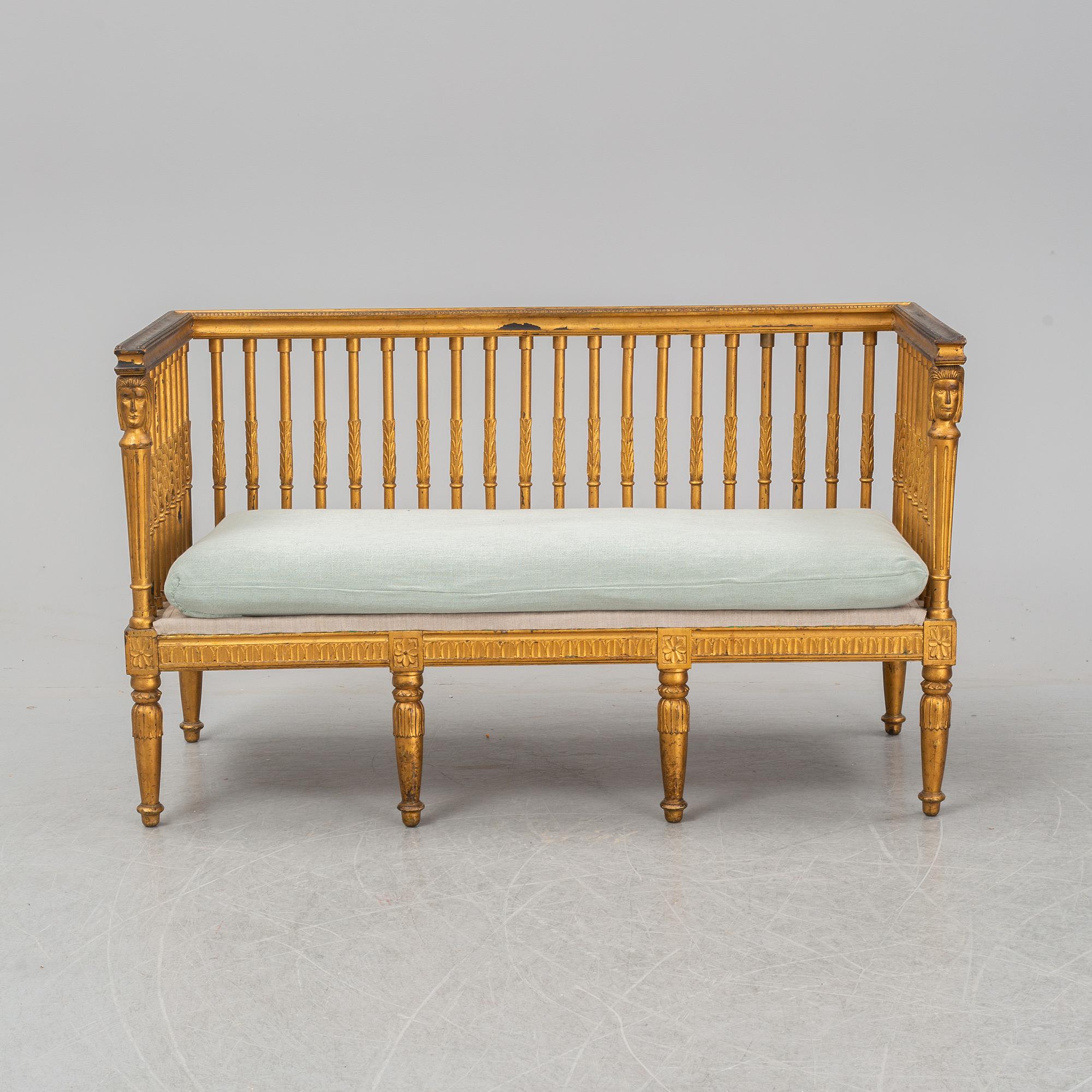 SOFFA, empirestil, sent 1800-tal.