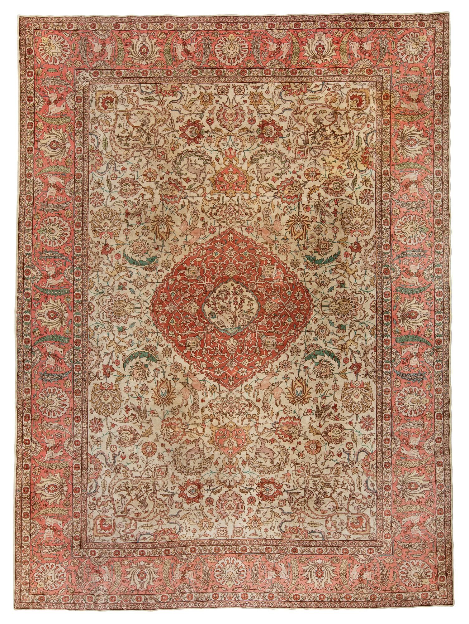 SEMIANTIK TÄBRIS, Ghanadi. 405,5 x 295 cm.