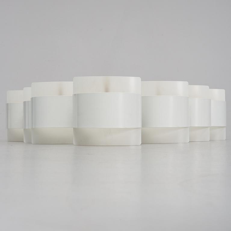 PETER CELSING, 10 " Band" wall lamps, Fagerhult och Falkenberg belysning.