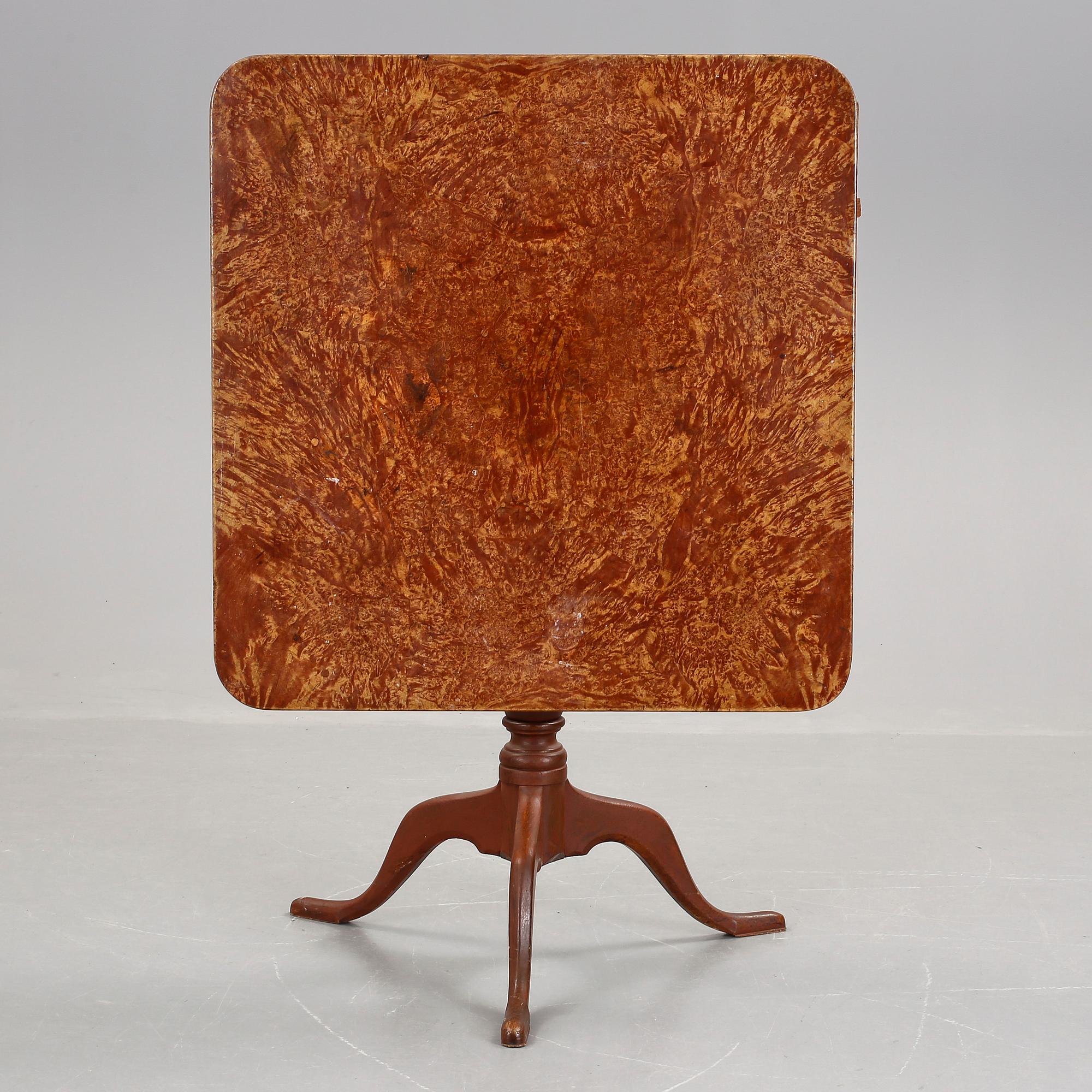 FÄLLBORD, Carl Hollst, Eskilstuna(verksam 1787-1830).