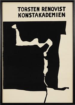 Torsten Renqvist, lithograph poster.