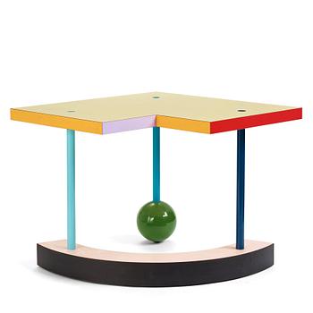 15. Peter Shire, a "Hollywood" occasional table, Memphis, Italy, post 1983.