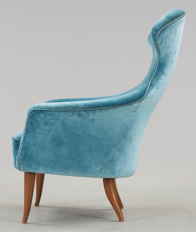 A Kerstin Hörlin-Holmquist 'Stora Eva' armchair, Paradise group, Triva-series, Nordiska Kompaniet, 1950-60's.