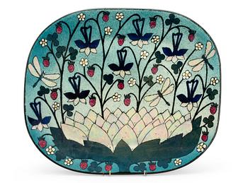 173. Birger Kaipiainen, A CERAMIC DISH.