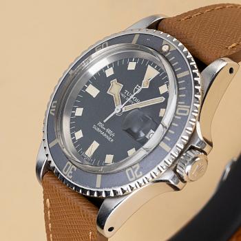 Tudor, Snowflake, "Confetti Dial", ca 1971.