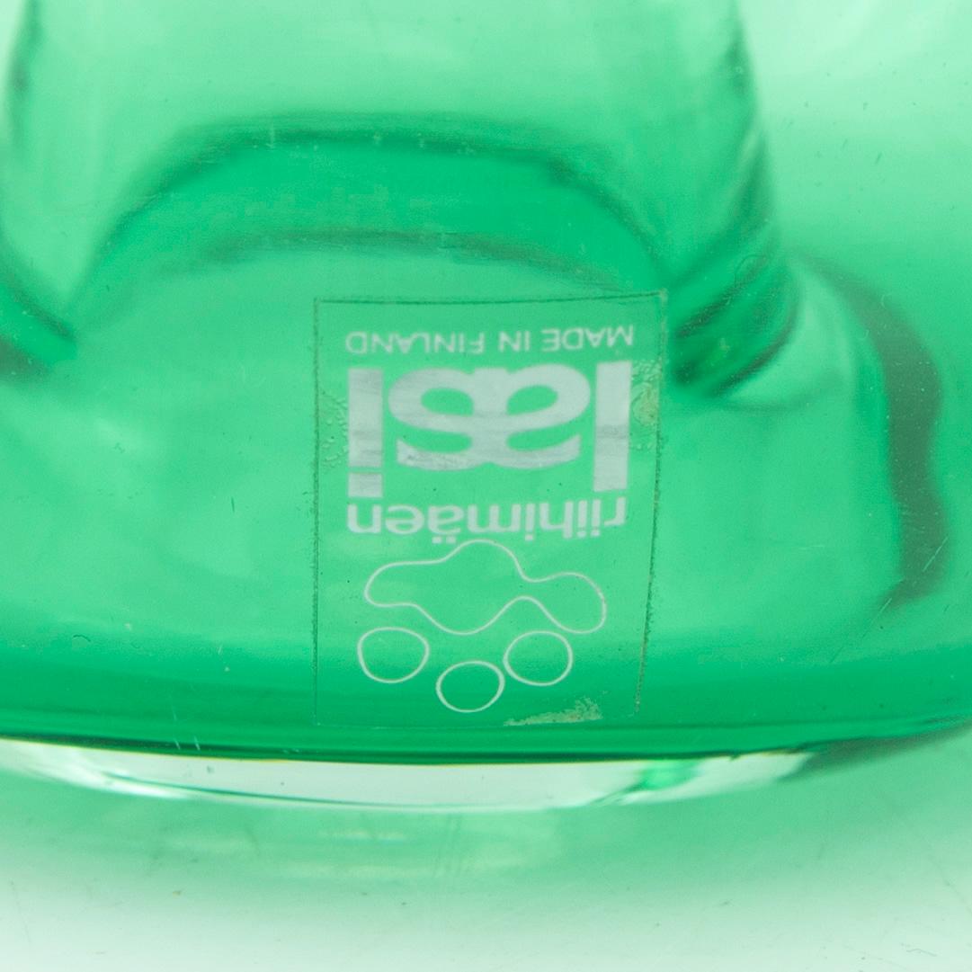 Tamara Aladin, Vases and a decanter, 3 pcs, glass, Riihimäen Lasi, Finland, 1960s/70s.