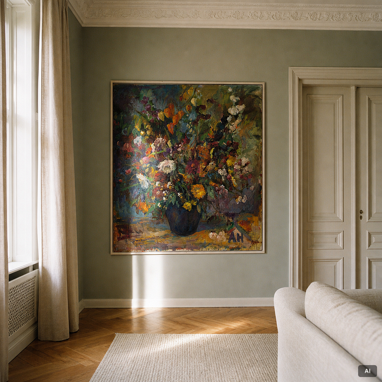 Anders Hultman, Flower Still Life.