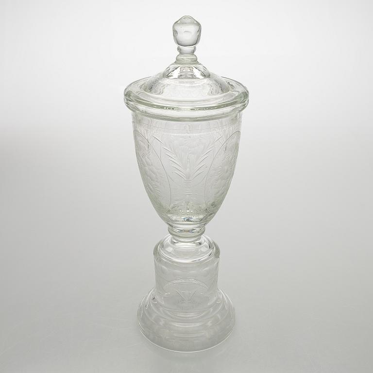 Skål, glas, 1900-talets mitt.