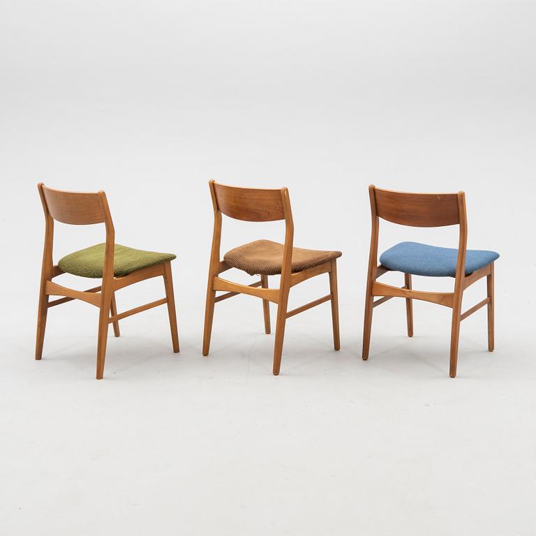 Chairs 6 pcs similar to Farstrup Denmark 1960s.