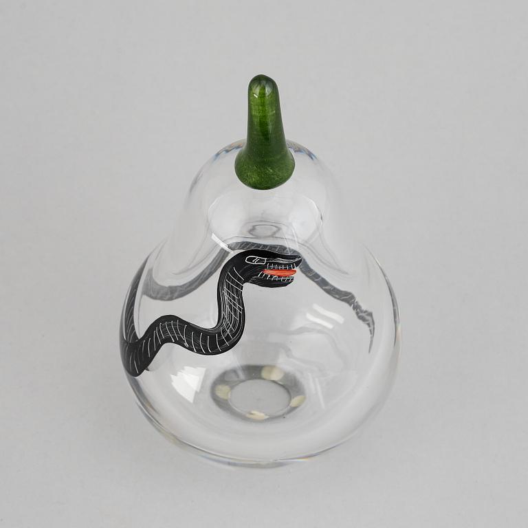 Ulrica Hydman-Vallien, skulptur, glas, Kosta Boda, Studio Edition, signerad och 55/250.