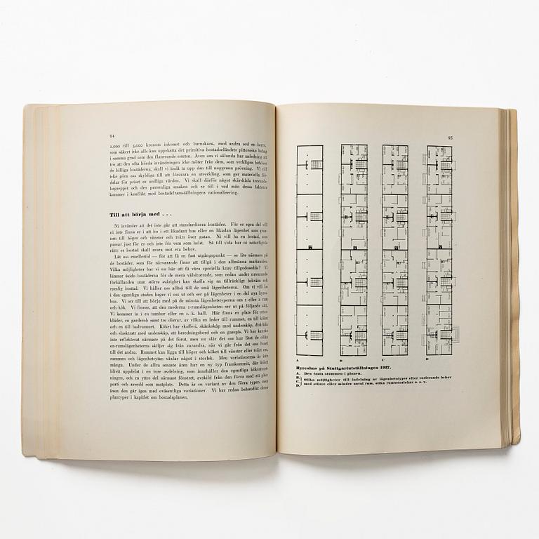 Book, "Acceptera", 1931.