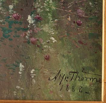 Alfred Thörne, Summer Meadow.