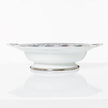 Dinner service, 100 pieces, creamware, "Iris", Rörstrand, second half of the 20th Century.