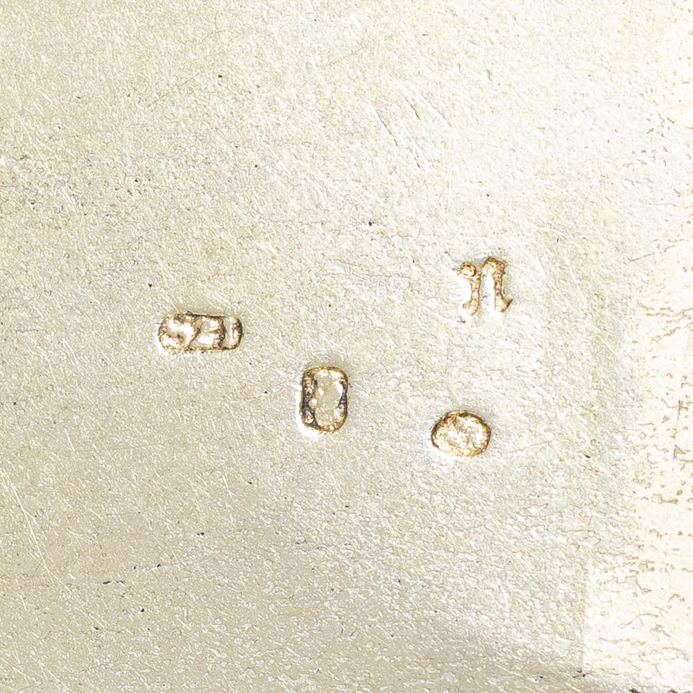 Two Swedish 18th century parcel-gilt silver boxes.