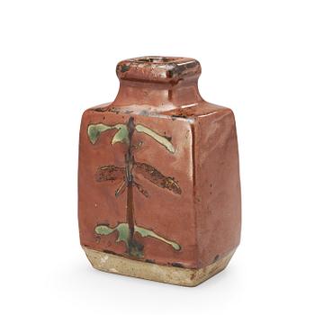 808. A stoneware vase attributed to Shoji Hamada, Japan 1960's.